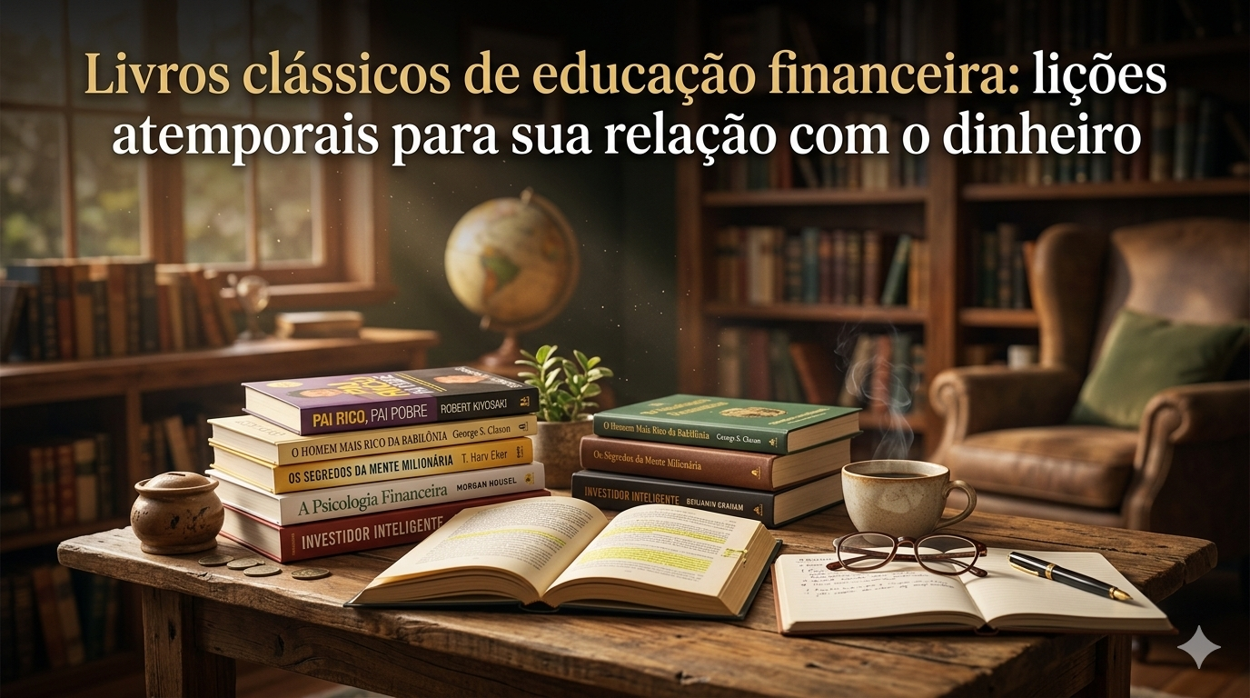 Livros clássicos de educação financeira