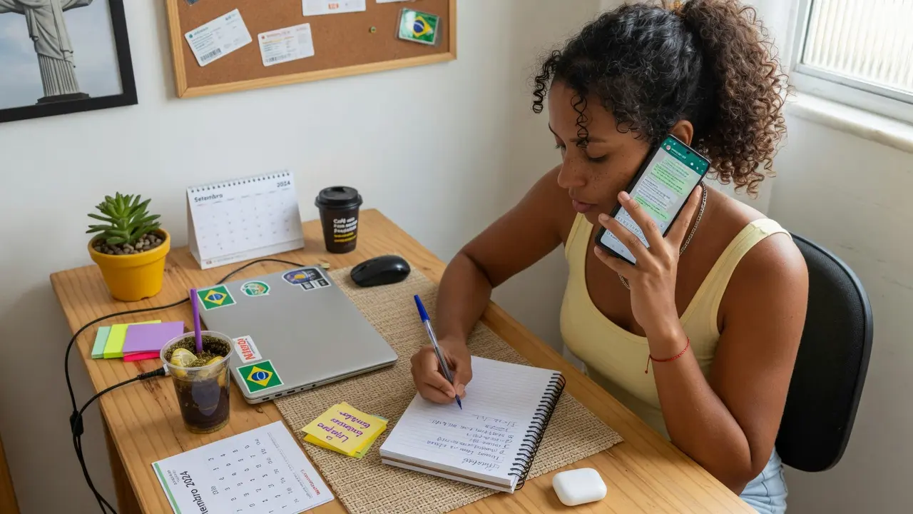 Pessoa trabalhando em atividade complementar para reforçar renda